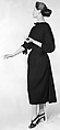 Dress, Charles James (American, born Great Britain, 1906–1978), wool, American